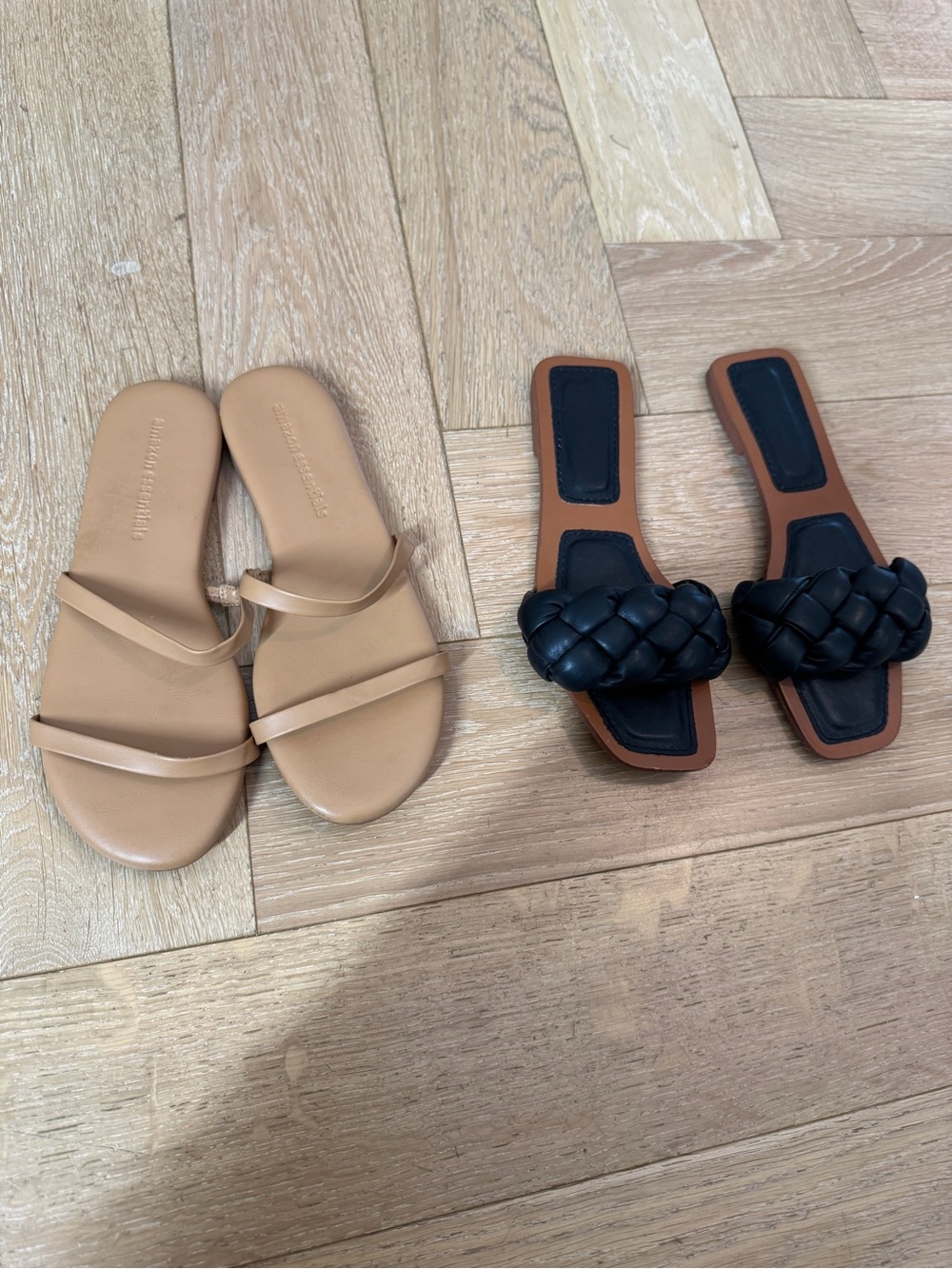 2 pair of new sandals